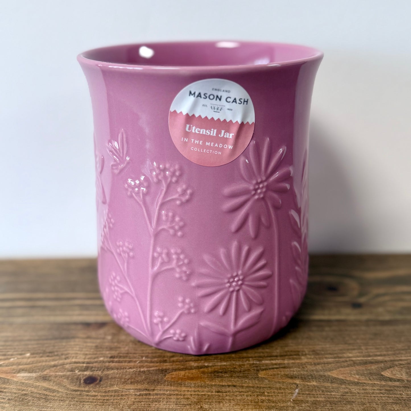 Mason Cash In the Meadow Matching Utensil Holder and Spoon Rest