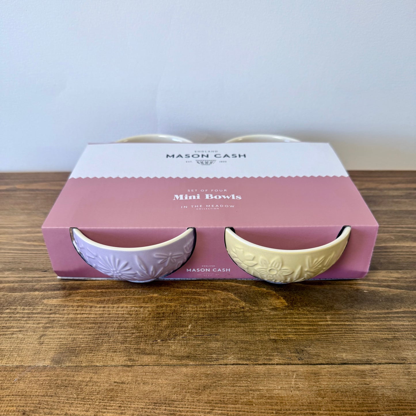 Mason Cash In The Meadow Set of 4 Mini Bowls