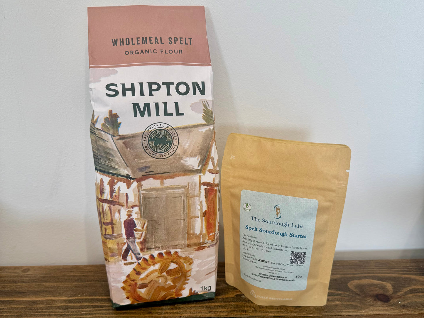 Essentials Sourdough Starter & Baking Kit - Includes Starter and Organic flour