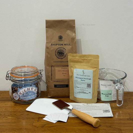 Wholegrain Essentials Sourdough Starter & Baking Kit - Includes Starter and Organic Flour