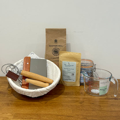 Dark Rye Premium Sourdough Starter & Baking Kit - Includes Starter and Organic Flour