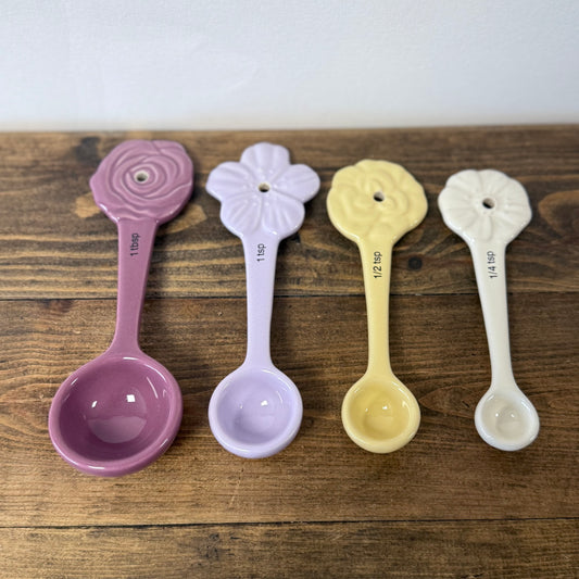 Mason Cash In the Meadow Set of 4 Measuring Spoons