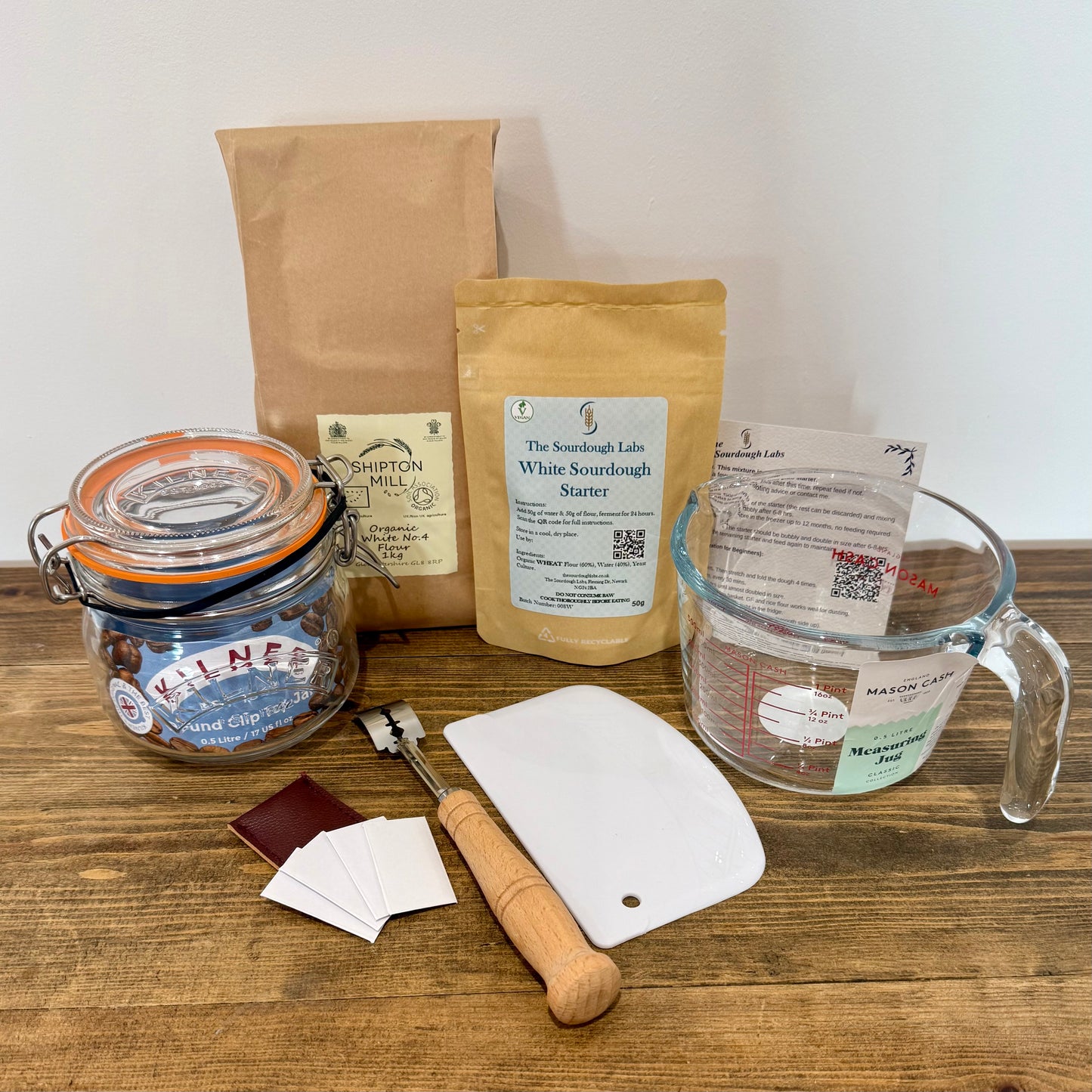 Essentials Sourdough Starter & Baking Kit - Includes Starter and Organic flour