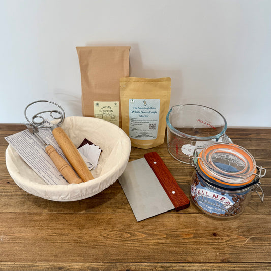 Premium Sourdough Starter & Baking Kit - Includes Starter and Organic Flour
