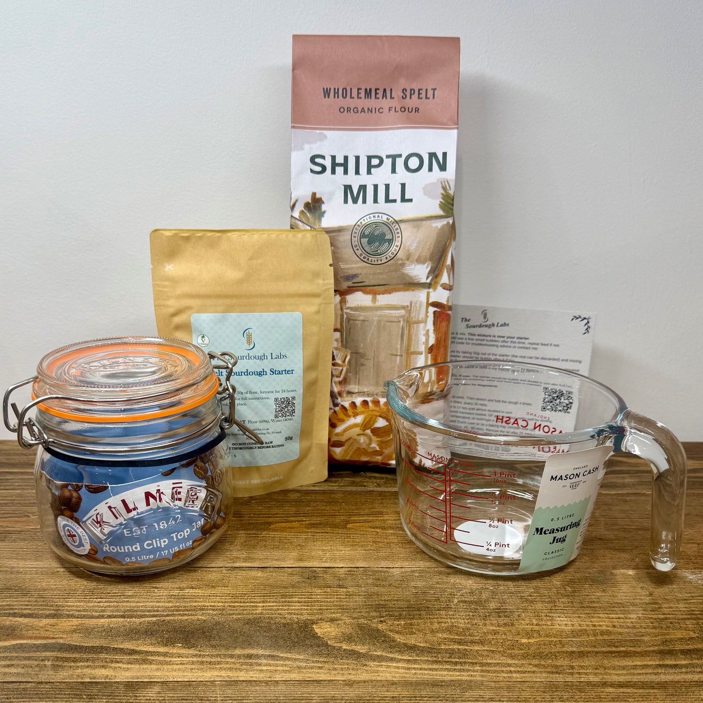 Spelt Sourdough Starter Kit - Made with Organic Spelt Flour