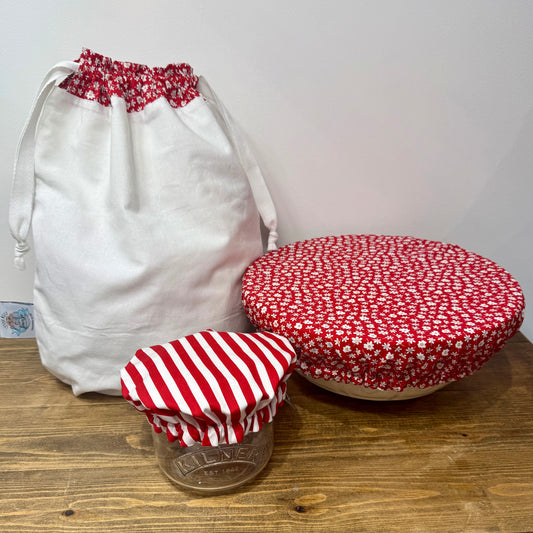 Little Billy Sew & So Limited Edition Pot Covers & Bread Bag Set