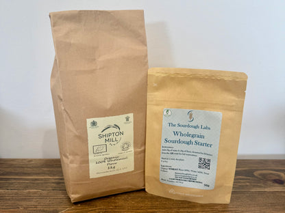Essentials Sourdough Starter & Baking Kit - Includes Starter and Organic flour