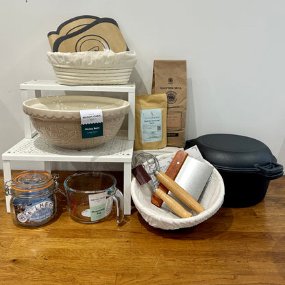 Dark Rye Signature Sourdough Starter & Baking Kit - Includes Starter and Organic Flour