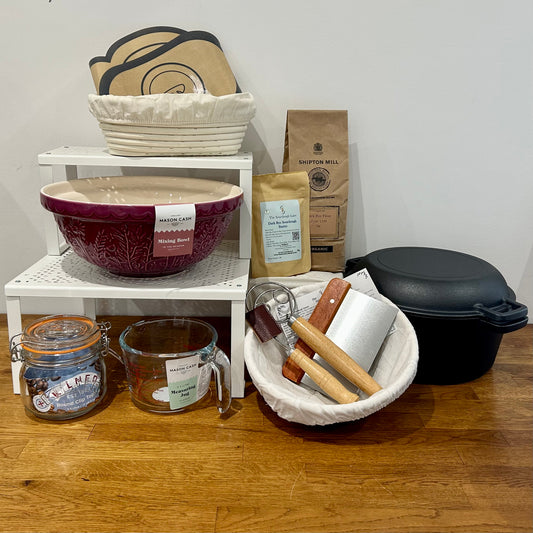Dark Rye Signature Sourdough Starter & Baking Kit - Includes Starter and Organic Flour