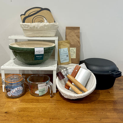 White Signature Sourdough Starter & Baking Kit - Includes Starter and Organic Flour