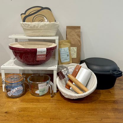 White Signature Sourdough Starter & Baking Kit - Includes Starter and Organic Flour