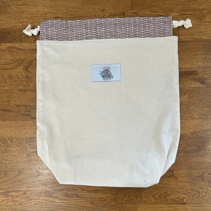 Basket Weave Trim Bread Bag