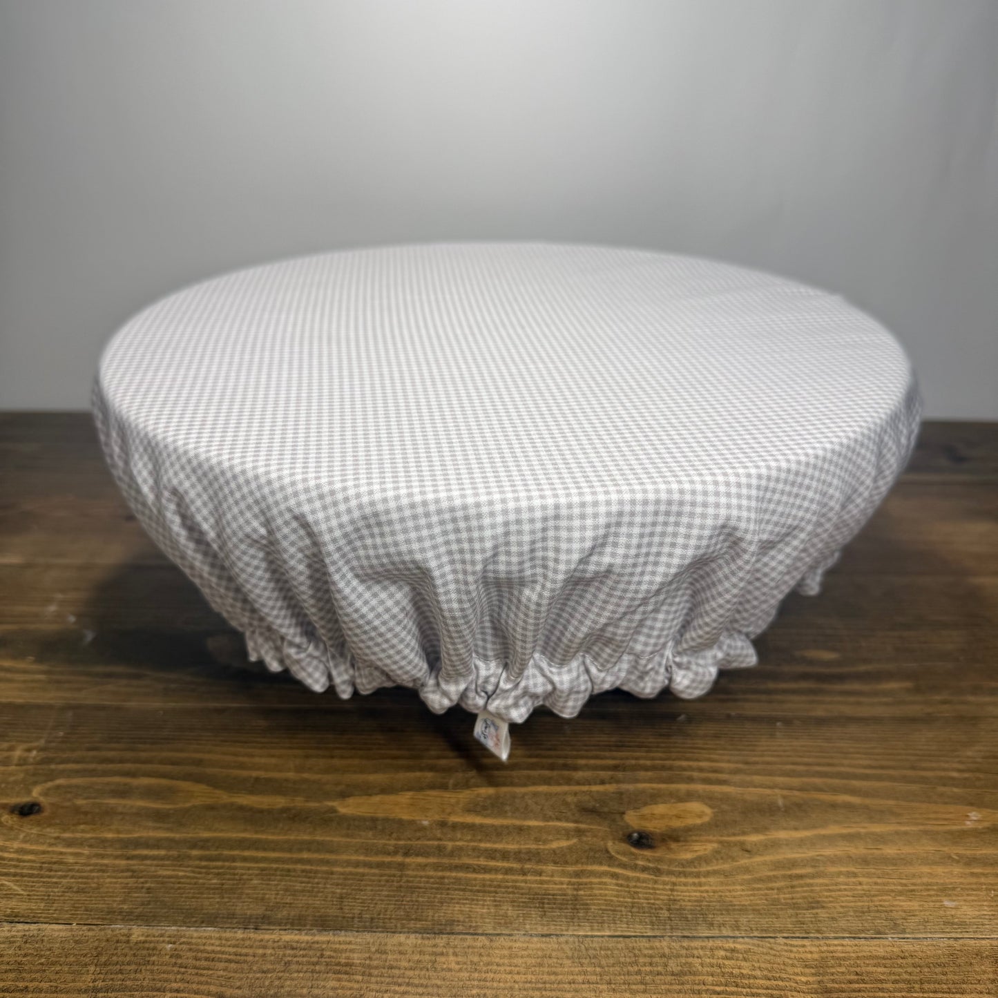 Gingham Large Bowl Cover