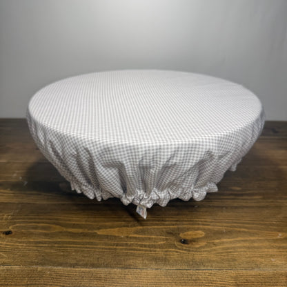 Gingham Large Bowl Cover