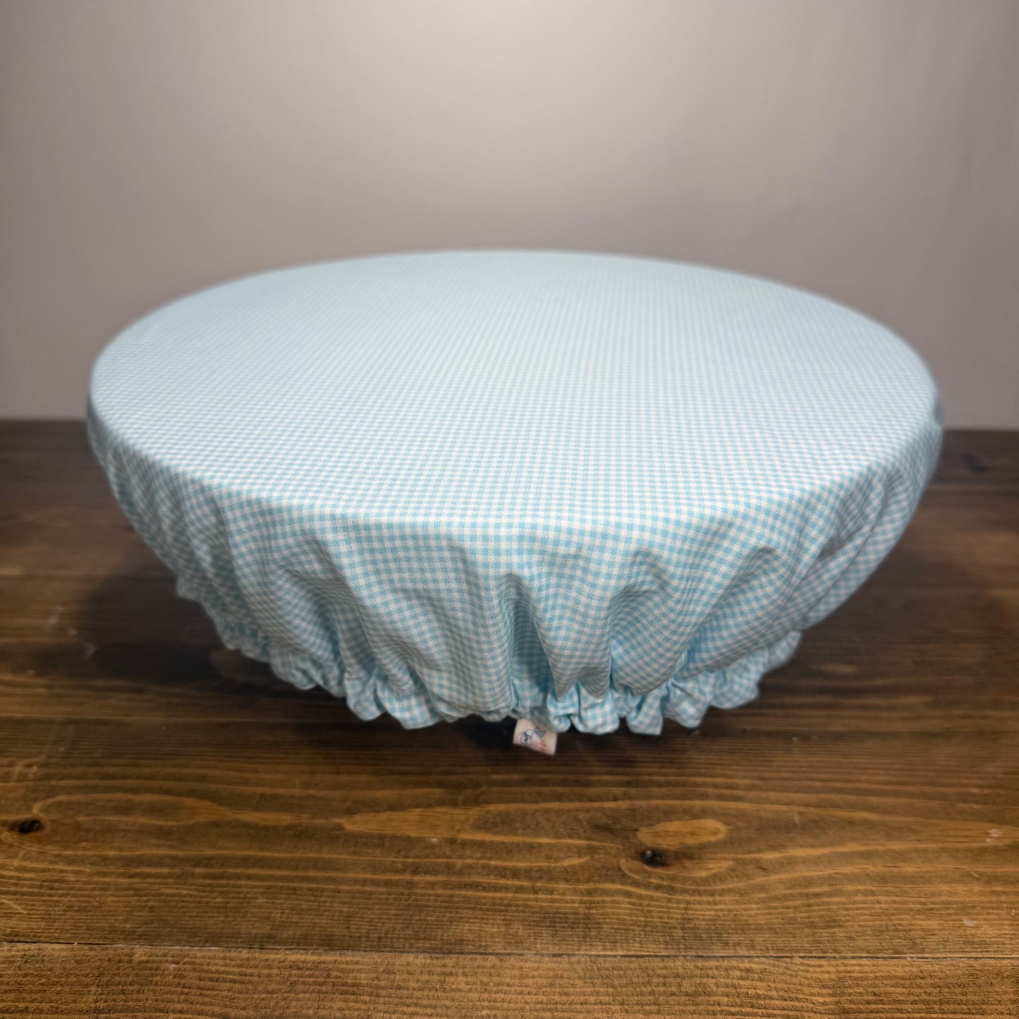 Gingham Large Bowl Cover