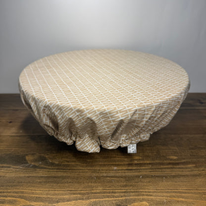 Basket Weave Large Bowl Cover