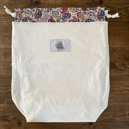 Paisley Trim Bread Bag