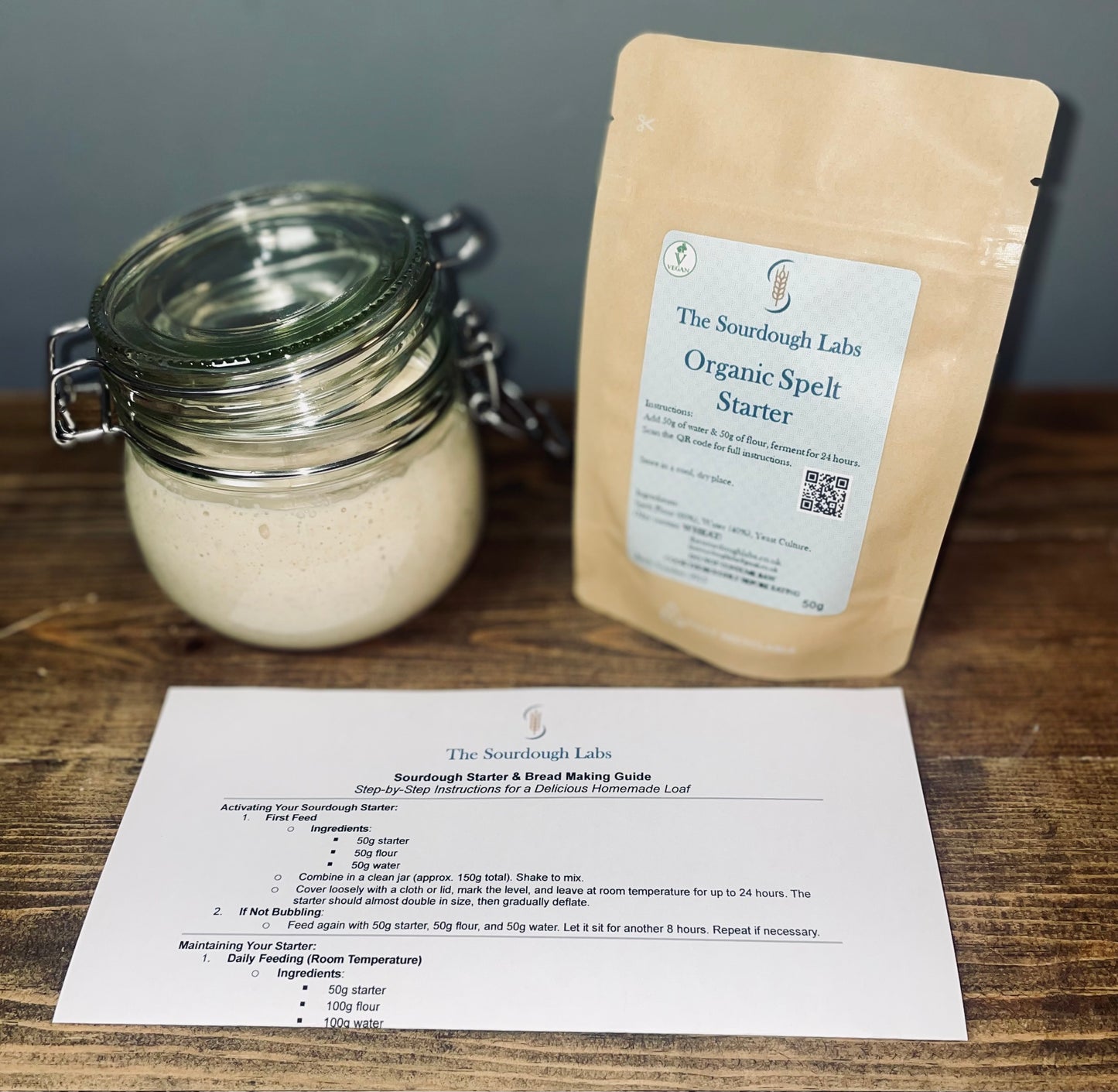 Organic Spelt Sourdough Starter 50 g