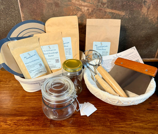 Deluxe Sourdough Starter & Baking Kit - Includes Starter and Flour