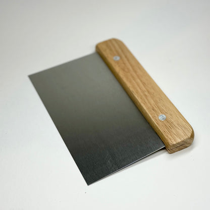 Artisan Dough Scraper with Hardwood Handle