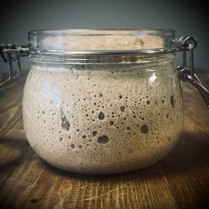 Dark Rye Sourdough Starter - Made with Organic Dark Rye Flour